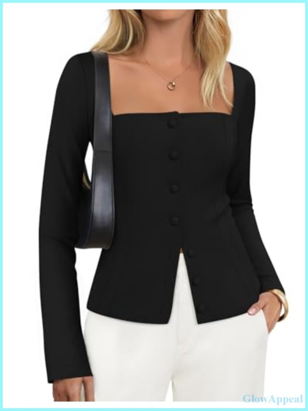 ZESICA Women's Business Casual Fitted Blazer Office Outfit